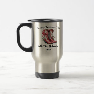 Merry Christmas Y'all Travel Mug