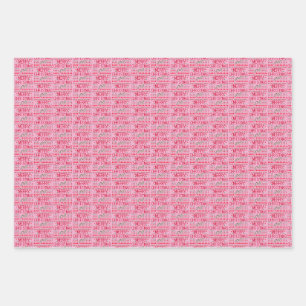 "Merry Christmas Y'all" Ugly Sweater Wrapping Paper Sheet
