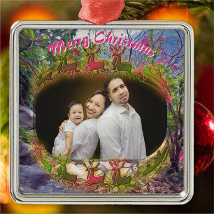 Merry Christmas Yelapa Trail 821 Metal Tree Decoration