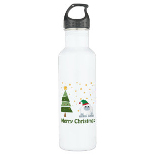 Merry Christmas Yeti 710 Ml Water Bottle