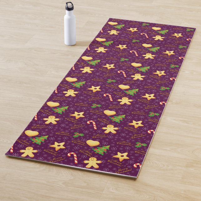 Merry Christmas Yoga Mat (In Situ)