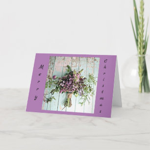 MERRY CHRISTMAS YOU BRING "JOY AND HAPPINESS** HOLIDAY CARD