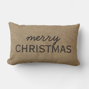 Merry Christmas, You Customise Throw Pillow