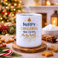 Merry Christmas You Filthy Animal