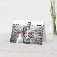 Merry Christmas You Filthy Animal Greeting Card