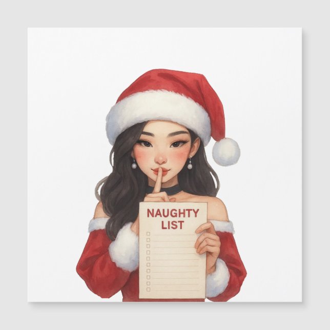 Merry Christmas You're On My Naughty List Cute (Front)