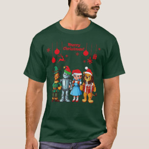 Merry Christmashe Wonderful Wizard of Oz Xmas Day  T-Shirt
