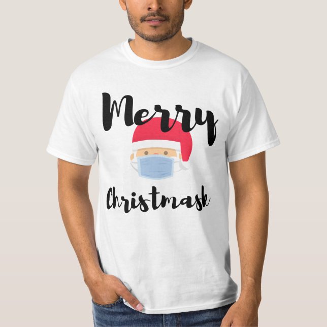 Merry Christmask Quarantined Christmas 2020 Shirt (Front)