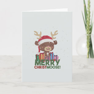 Merry Christmoose Card
