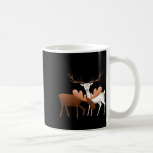 Merry Christmoose Happy New Deer T Shirt Coffee Mug