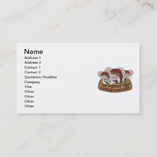 Merry Christmouse Business Card