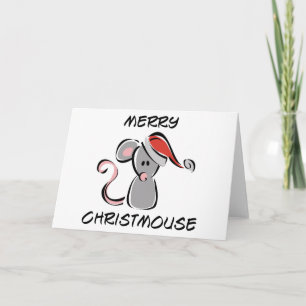 Merry Christmouse Holiday Card