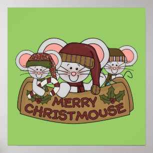 Merry Christmouse Poster