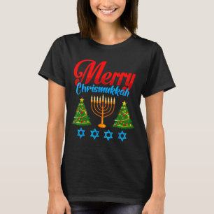 Merry Christmukkah Jewish Xmas Christmas Hanukkah  T-Shirt