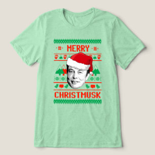 Merry Christmusk UGLY CHRISTMAS SWEATER