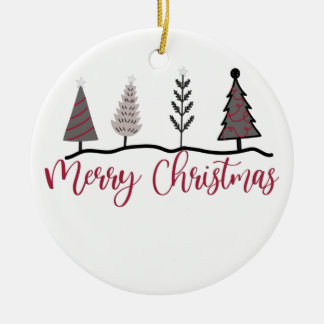 Merry Christnas 2022 santa cluas Ceramic Tree Decoration