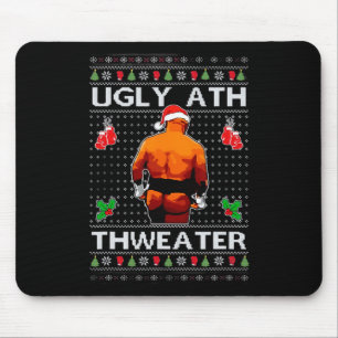 Merry Chrithmith Kith My Ath Butt Viral Fight Meme Mouse Mat