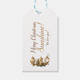 Merry Chritmas We Love You Favour Tags