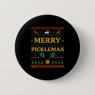 Merry Cklemas Ckleball Christmas Vintage Funny Xma 6 Cm Round Badge