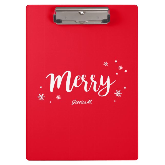 Merry Clipboard (Front)
