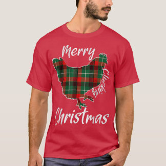 Merry Clucking Christmas Funny Chicken Lover Farme T-Shirt