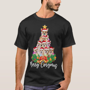 Merry Corgmas Christmas Corgi Dog For Mum Wife Or T-Shirt