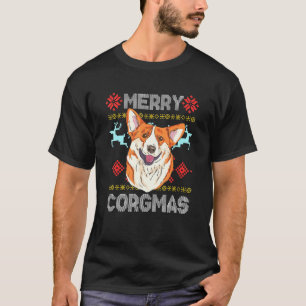 Merry Corgmas Pembroke Welsh Corgi T-Shirt