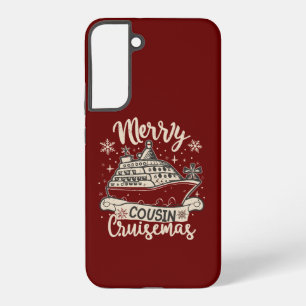 Merry Cousin Cruisemas crew Christmas Santa Reinde Samsung Galaxy Case