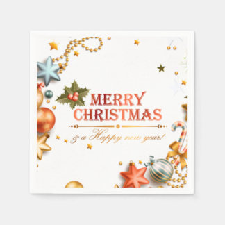 Merry Crishtmas To All Napkin