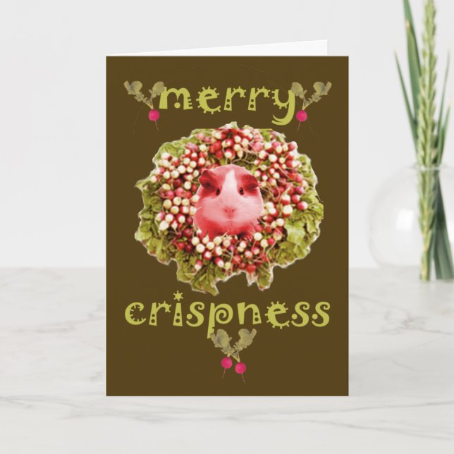 merry crispness card (Front)