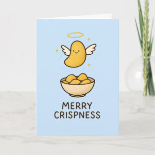 Merry Crispness - Pun Christmas Card