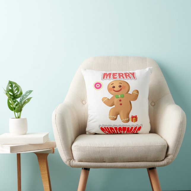 MERRY CRISTAMAS CUSHION (Chair)