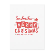 merry cristmas and happy new year