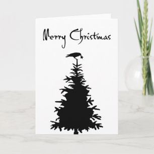 Merry Crow Holiday Card