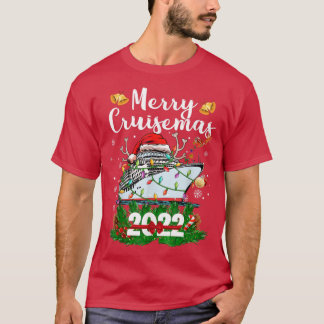 Merry Cruisemas 2022 Christmas Santa Reindeer Crui T-Shirt