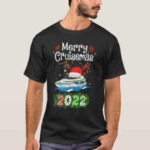 Merry Cruisemas 2022 Christmas Santa Reindeer Crui T-Shirt