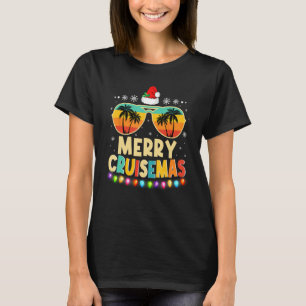 Merry Cruisemas 2023 Funny Christmas Santa Reindee T-Shirt