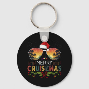 Merry Cruisemas 2024 Christmas Santa Reindeer Crui Key Ring