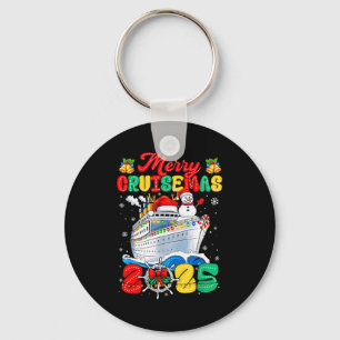 Merry Cruisemas 2025 Christmas Santa Groovy Cruise Key Ring