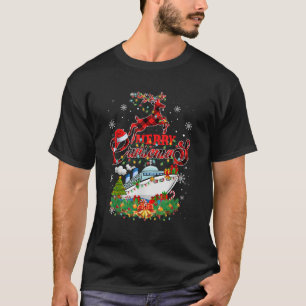 Merry Cruisemas 2025 Christmas Santa Reindeer Crui T-Shirt