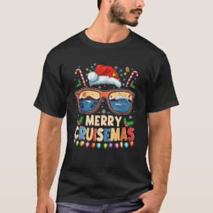 Merry Cruisemas 2025 Funny Christmas Santa Reindee T-Shirt