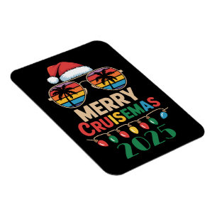 Merry Cruisemas 2025 Personalised Xmas Cruise Magnet