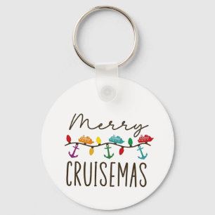 Merry Cruisemas Christmas Cruise Family Matching Key Ring