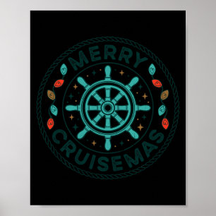 Merry Cruisemas Christmas Cruise Matching Family X Poster