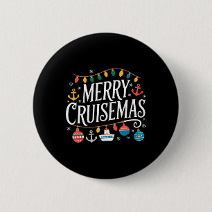 Merry Cruisemas Christmas Cruise S Family Cruisin 6 Cm Round Badge