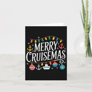 Merry Cruisemas Christmas Cruise S Family Cruisin Card