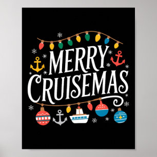 Merry Cruisemas Christmas Cruise S Family Cruisin  Poster