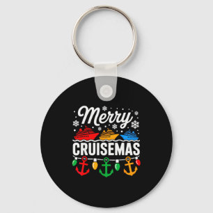 Merry Cruisemas Christmas Family Cruisin Funny Cru Key Ring
