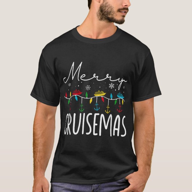 Merry Cruisemas Christmas Family Cruisin  T-Shirt (Front)