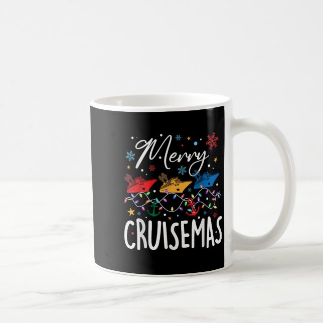 Merry Cruisemas Christmas Family Cruising Squad Xm Coffee Mug (Right)